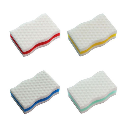 納米高密去污百潔棉 MS 310 6塊裝 紅黃藍(lán)綠四色可選