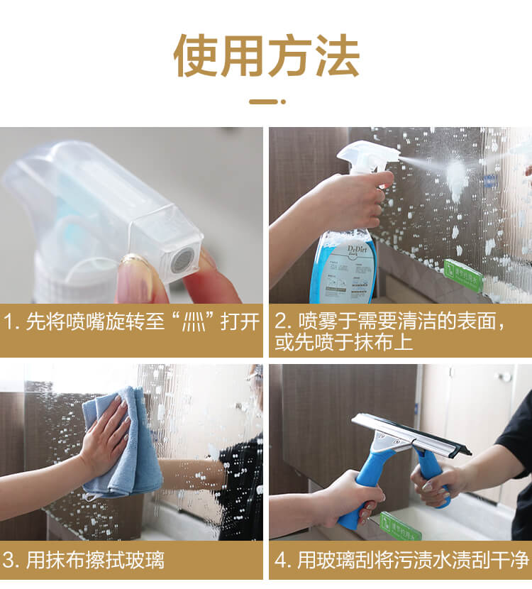擦玻璃窗用什么清潔劑?Drdirt 即噴即用高效玻璃清潔劑