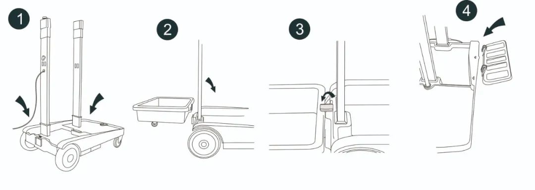 【新品】多元化的靈動型清潔服務車,小身材,大才能