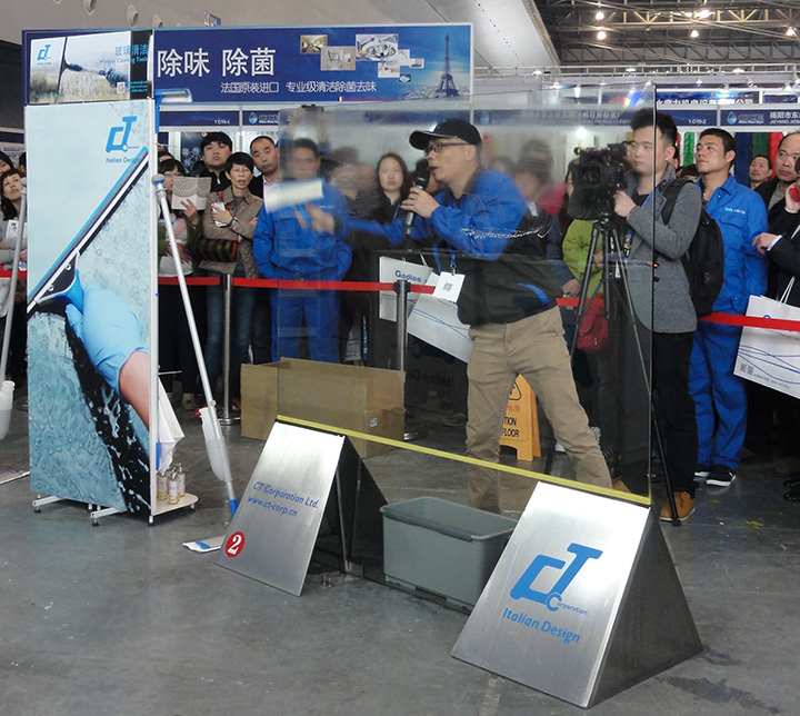 2016年“施達(dá)杯”玻璃清潔技能大賽(上海站)現(xiàn)場(chǎng)花絮