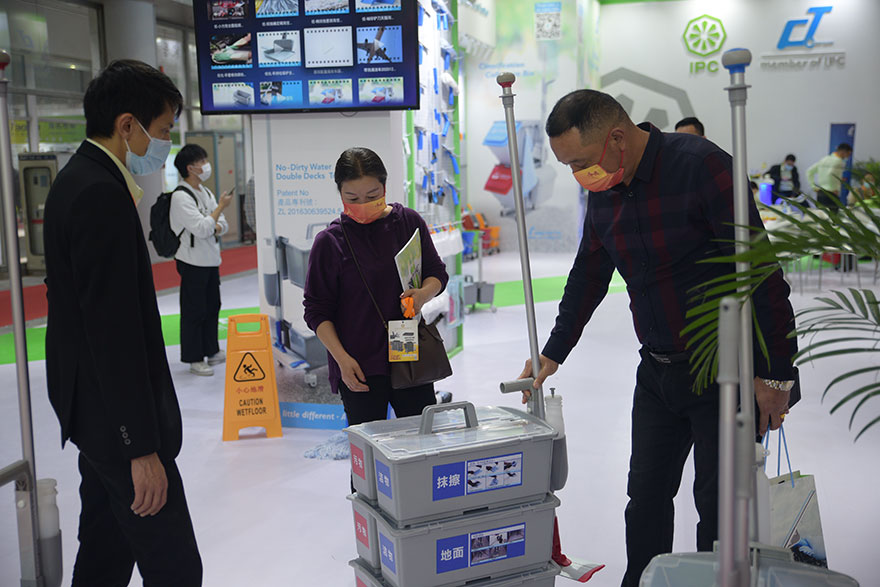 【花絮】第二十八屆廣州酒店用品展覽會(huì)正式開幕,施達(dá)清潔設(shè)備閃亮登場